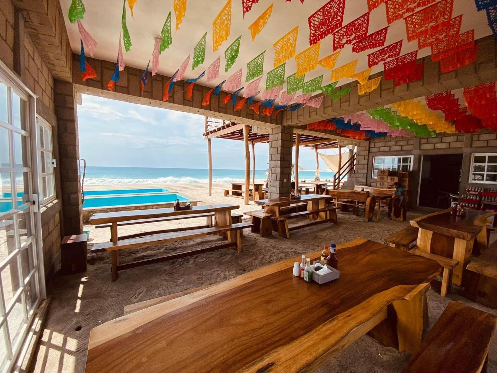 Sal Marina Restaurante Y Cabanas Salina Cruz Kültér fotó